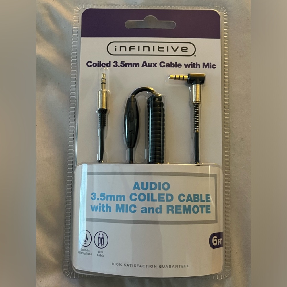 Infinitive 3.5 aux cable